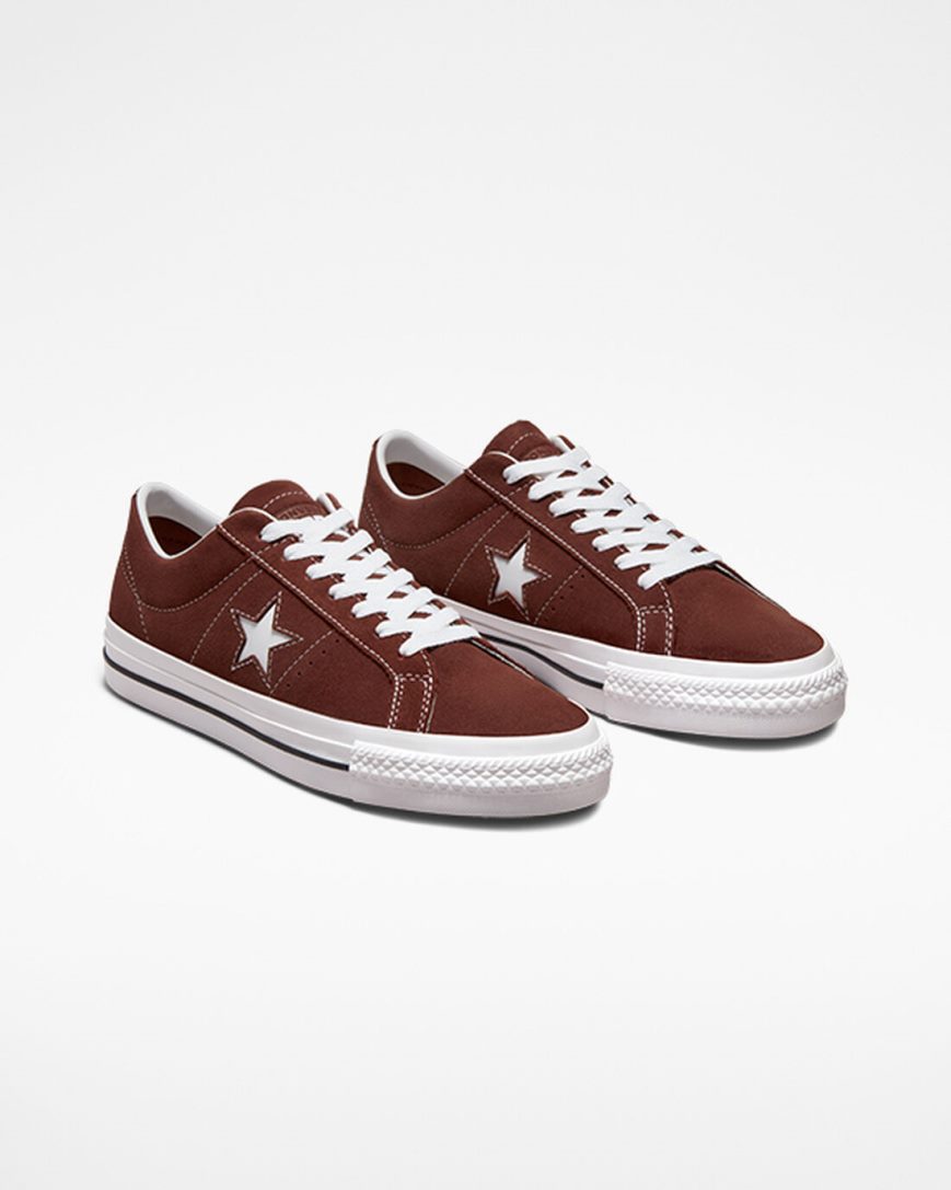 Tenis Skate Converse One Star Pro Masculino Vermelhas Branco Pretas | PT A007T19